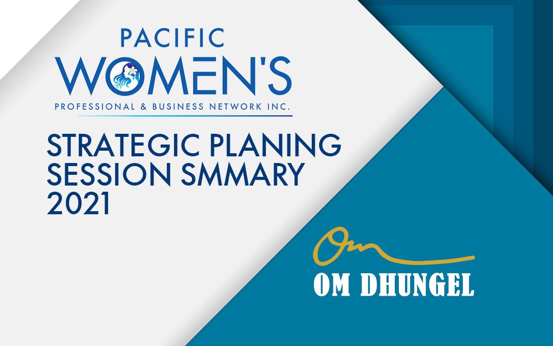PWBPN Strategic Planning Session Summary 2021
