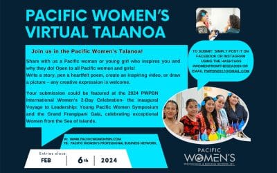 Celebrating International Women’s Day 2024 – Pacific Women’s Virtual Talanoa