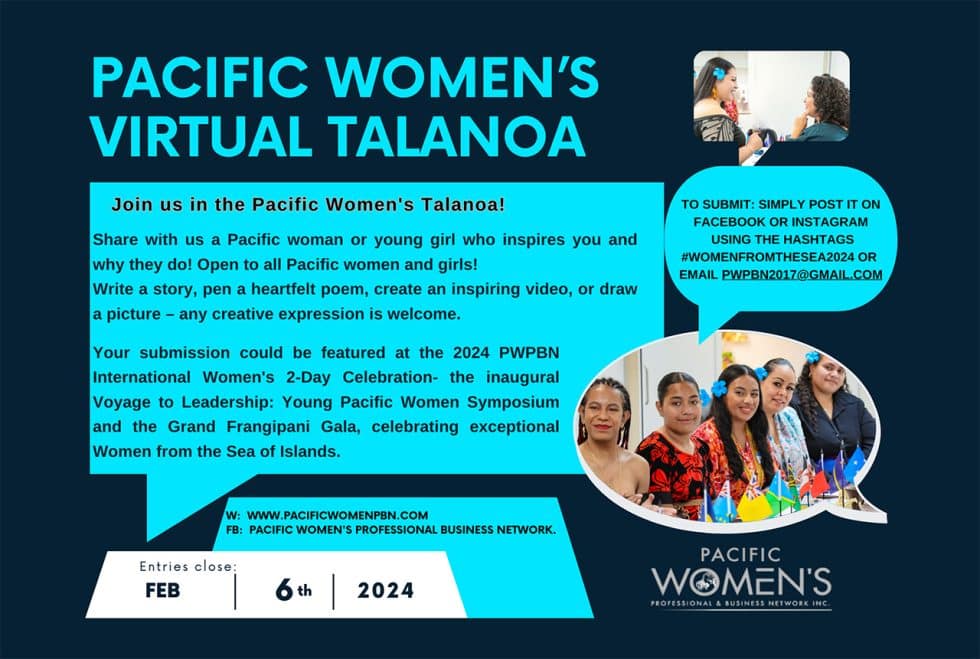 Celebrating International Women's Day 2024 Pacific Women's Virtual