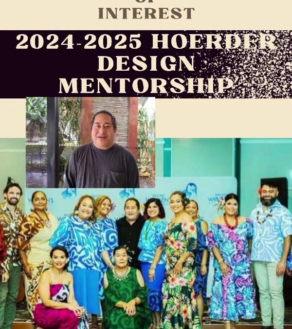 Join the Hoerder Design Mentorship 2024-2025