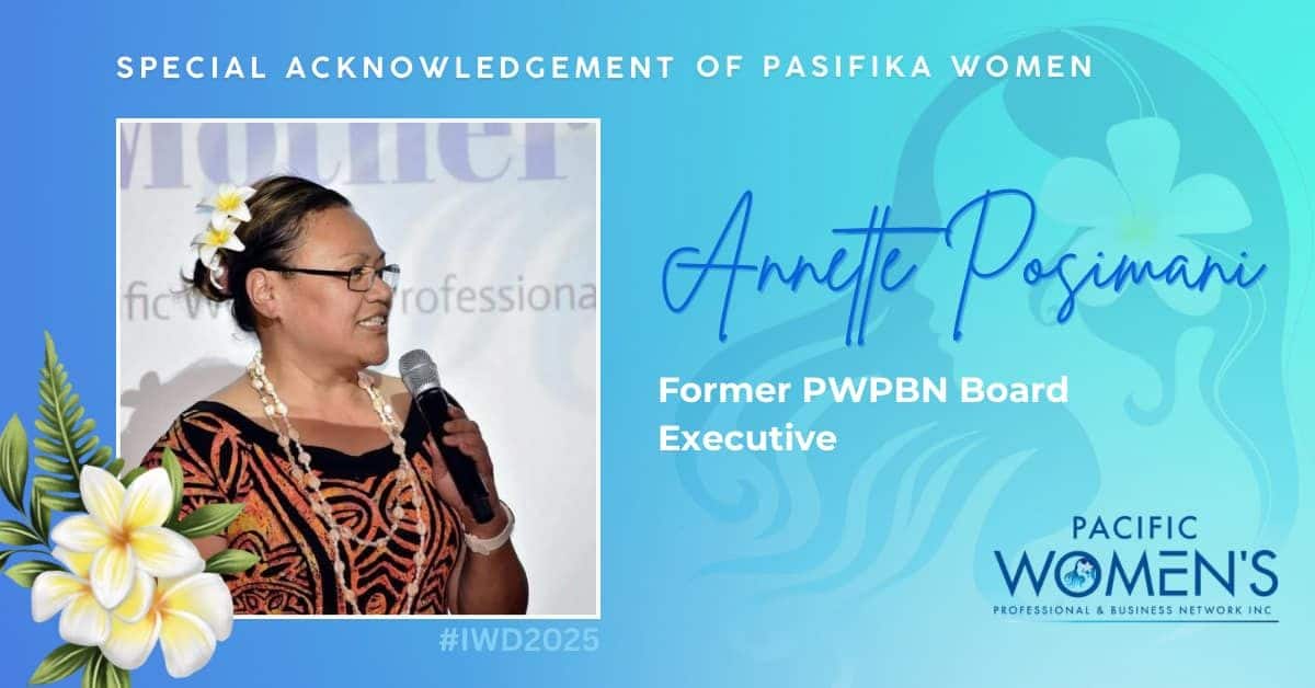 IWD Profile 2025 - Annette Posimani