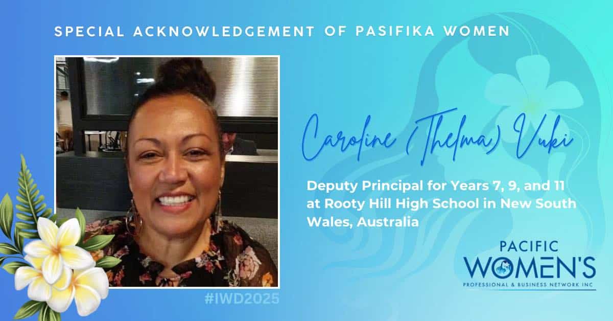 IWD Profile 2025 - Caroline (Thelma) Vuki