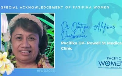 IWD Profile 2025: Dr. Olataga Alofivae-Doorbinnia