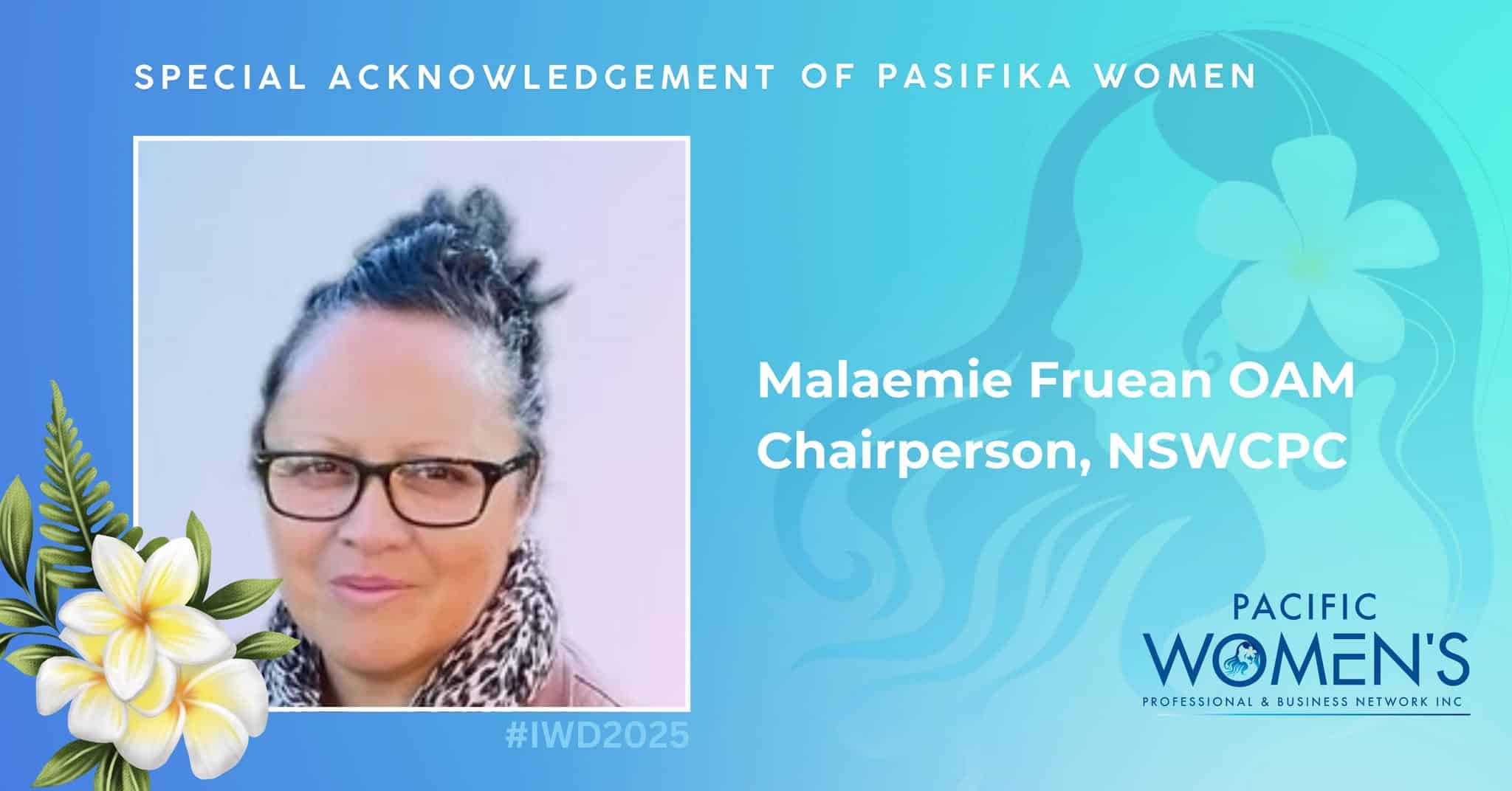 IWD Profile 2025 - Malaemie Mal Fruean