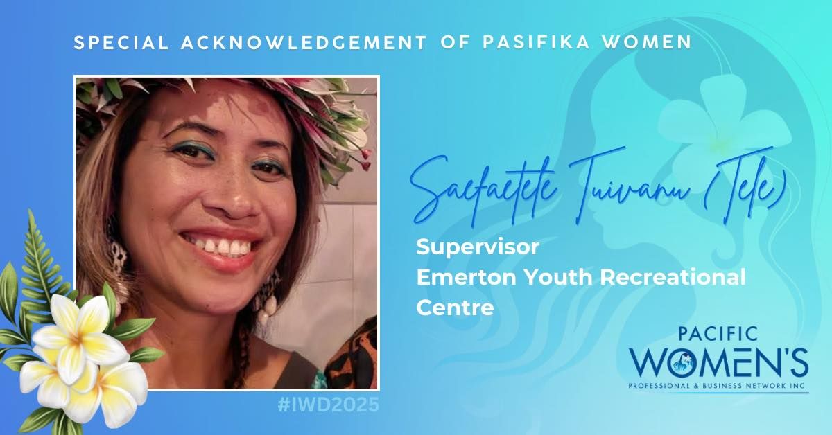 IWD Profile 2025 - Saefaetele Tuivanu (Tele)